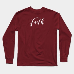 FAITH Long Sleeve T-Shirt